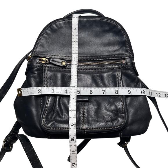 Fossil | Women | Black Soft Leather Minimal Mini Backpack Purse | One Size main image 10